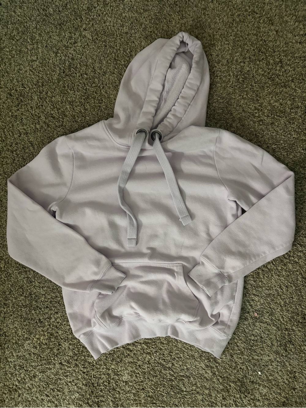 Garage White Women's Pullover Hoodie - Soft Drawstring Sweatshirt